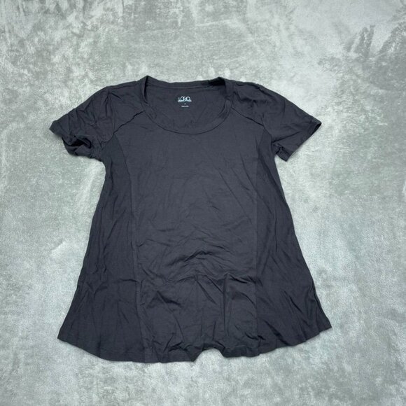 Logo Principles Lori Goldstein Black Womens T-Shirt Small Short Sleeve a0217 - Picture 1 of 7